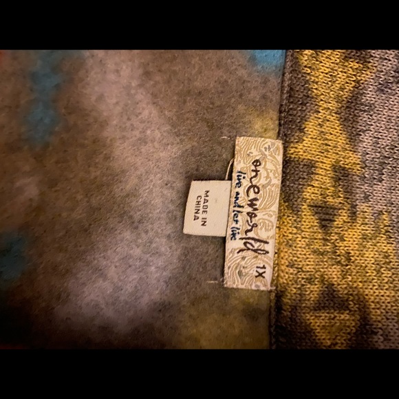 NWOT - {One World} Fleece Jacket - Picture 8 of 8